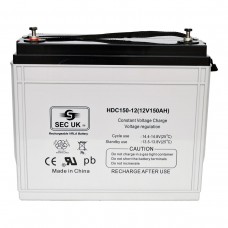 12v SEC Battery 150ah AGM Deep Cycle HDC150-12