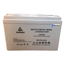 12V Archibald Battery 100Ah LiFePO4 Bluetooth - 5 Year Warranty with A Grade EVE Cells