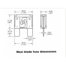 40A Blade fuse - Maxi