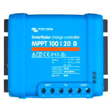 20A Victron SmartSolar MPPT100-20 - 100Voc, PV Solar Charge Controller - 12V, 24V, 48V Battery