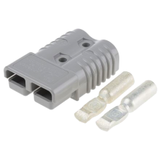Anderson 175A Grey Connector with 16mm terminals - quick cable connect & disconnect