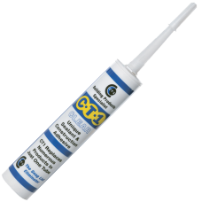 BLACK CT1 Sealant & adhesive - Bonds everything, Works Underwater - 290ml - Stick down panels & ABS Mountings