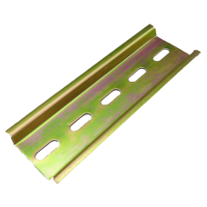 DIN mount rail 35mm 10cm long for DC or AC Breakers