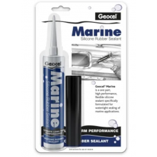 Geocel Marine Rubber Silicone Sealant 78g Clear